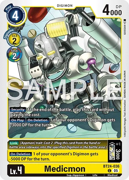 Medicmon &mdash; Digimon Card Game card