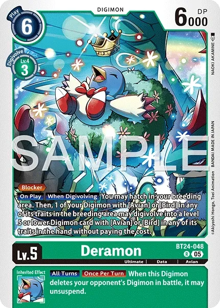 Deramon &mdash; Digimon Card Game card
