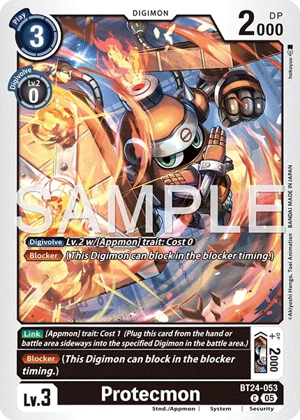Protecmon &mdash; Digimon Card Game card