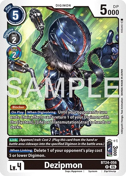 Dezipmon &mdash; Digimon Card Game card