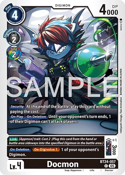 Docmon &mdash; Digimon Card Game card