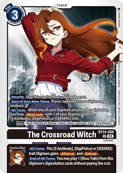 The Crossroad Witch &mdash; Digimon Card Game card
