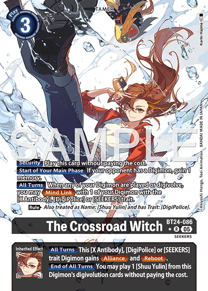 The Crossroad Witch &mdash; Digimon Card Game card