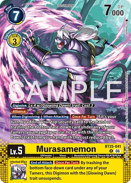 Murasamemon &mdash; Digimon Card Game card