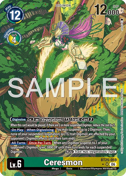 Ceresmon &mdash; Digimon Card Game card