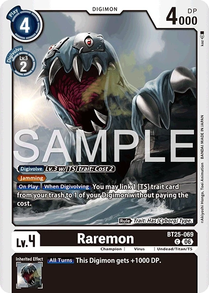 Raremon &mdash; Digimon Card Game card