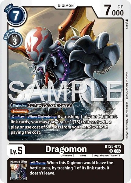 Dragomon &mdash; Digimon Card Game card