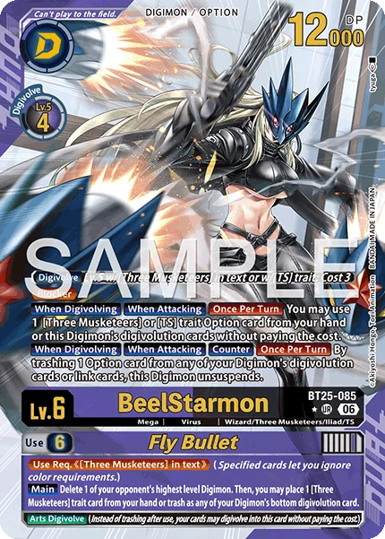 BeelStarmon &mdash; Digimon Card Game card