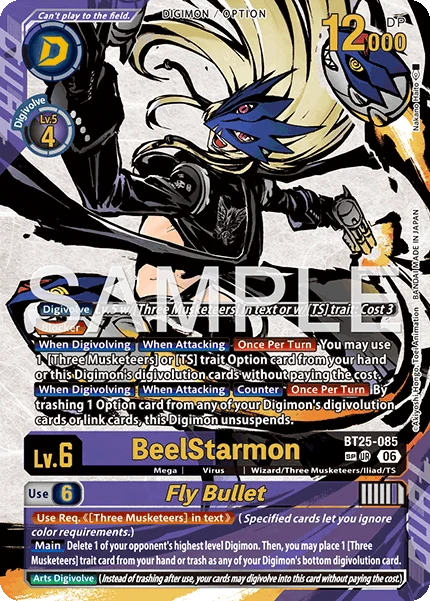 BeelStarmon &mdash; Digimon Card Game card