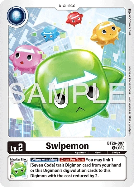 Swipemon &mdash; Digimon Card Game card