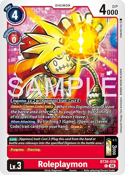 Roleplaymon &mdash; Digimon Card Game card