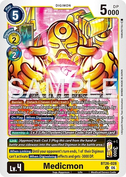 Medicmon &mdash; Digimon Card Game card