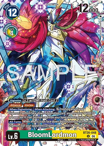 BloomLordmon &mdash; Digimon Card Game card