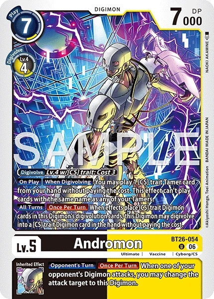Andromon &mdash; Digimon Card Game card