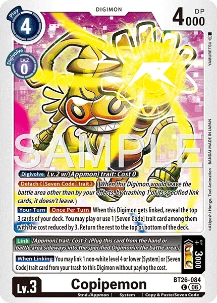 Copipemon &mdash; Digimon Card Game card