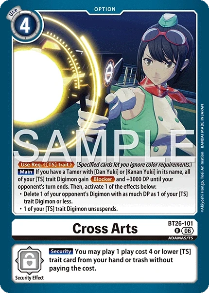 Cross Arts &mdash; Digimon Card Game card