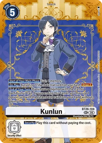Kunlun &mdash; Digimon Card Game card