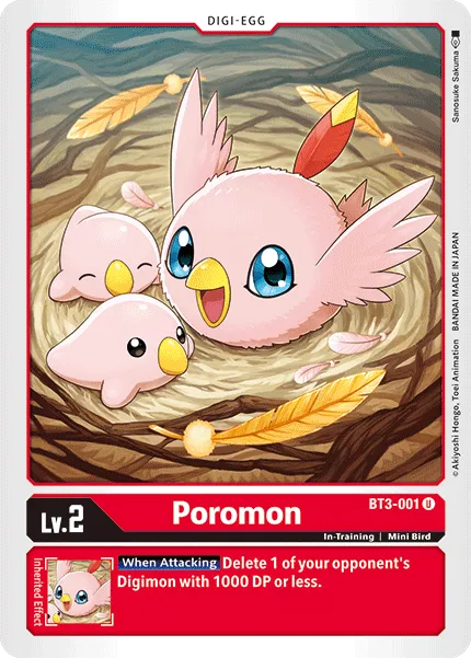 Poromon &mdash; Digimon Card Game card
