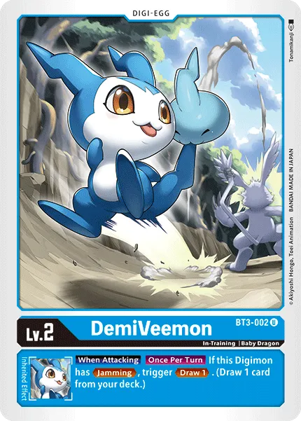 DemiVeemon &mdash; Digimon Card Game card
