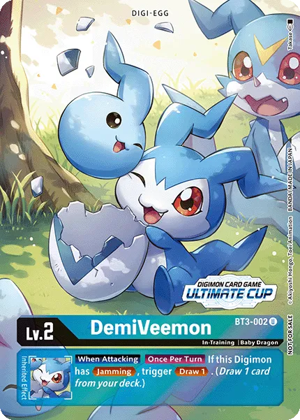 DemiVeemon &mdash; Digimon Card Game card