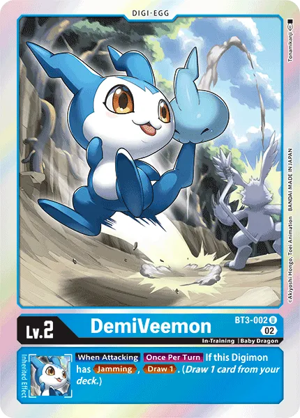 DemiVeemon &mdash; Digimon Card Game card