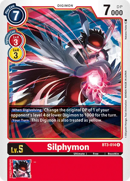 Silphymon &mdash; Digimon Card Game card