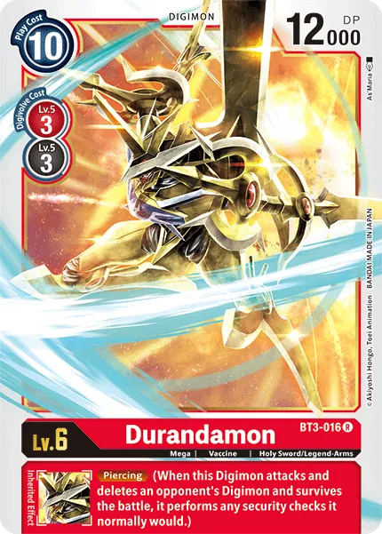 Durandamon &mdash; Digimon Card Game card