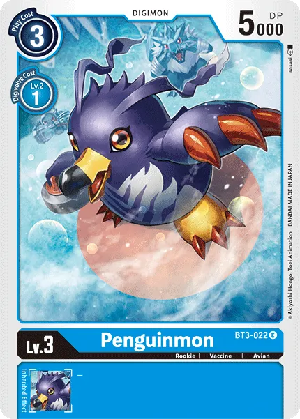 Penguinmon &mdash; Digimon Card Game card