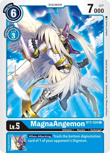 MagnaAngemon &mdash; Digimon Card Game card