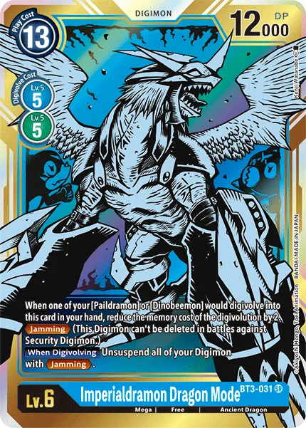 Imperialdramon Dragon Mode &mdash; Digimon Card Game card