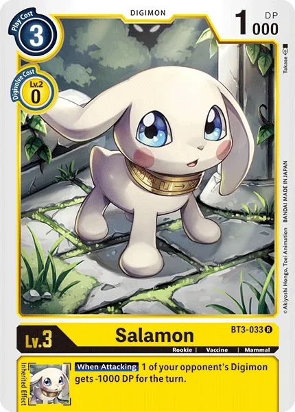 Salamon &mdash; Digimon Card Game card
