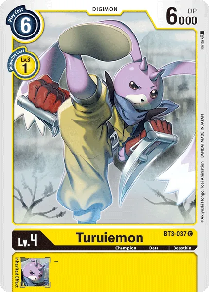 Turuiemon &mdash; Digimon Card Game card