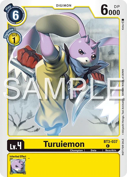 Turuiemon &mdash; Digimon Card Game card