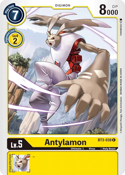 Antylamon &mdash; Digimon Card Game card
