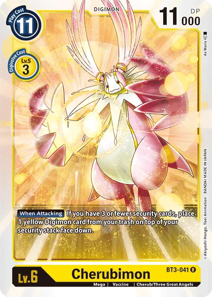 Cherubimon &mdash; Digimon Card Game card