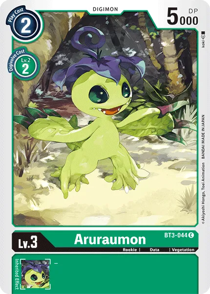 Aruraumon &mdash; Digimon Card Game card