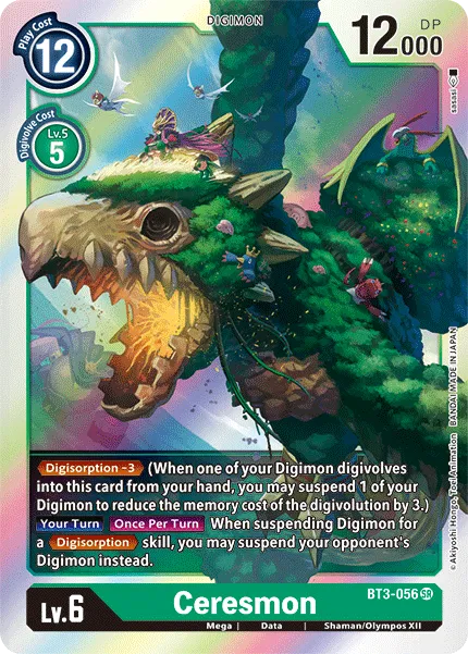 Ceresmon &mdash; Digimon Card Game card
