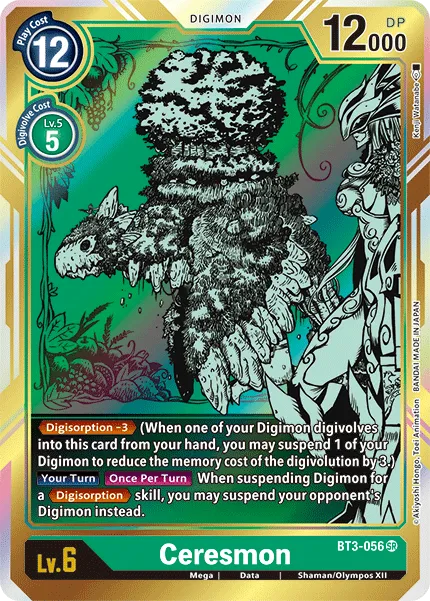 Ceresmon &mdash; Digimon Card Game card