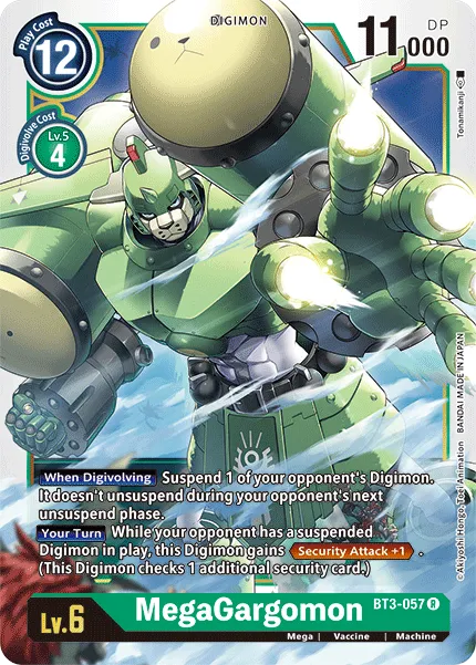 MegaGargomon &mdash; Digimon Card Game card