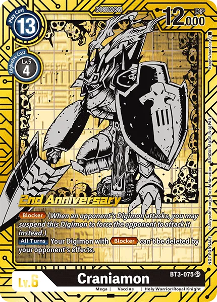 Craniamon &mdash; Digimon Card Game card