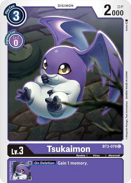 Tsukaimon &mdash; Digimon Card Game card