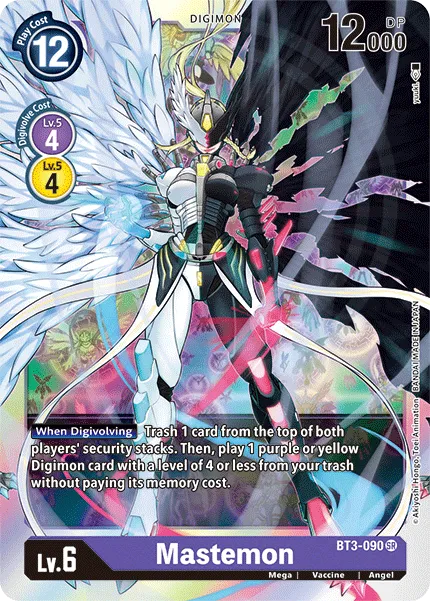 Mastemon &mdash; Digimon Card Game card