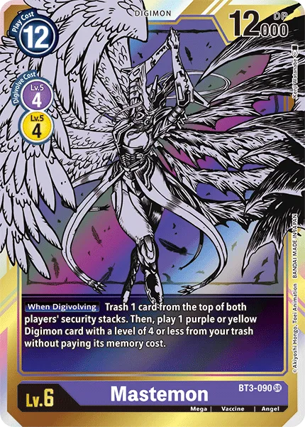 Mastemon &mdash; Digimon Card Game card