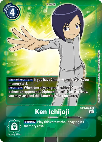 Ken Ichijoji &mdash; Digimon Card Game card