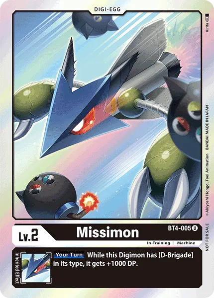 Missimon &mdash; Digimon Card Game card