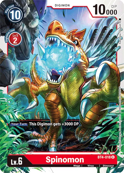 Spinomon &mdash; Digimon Card Game card