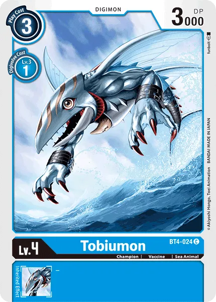 Tobiumon &mdash; Digimon Card Game card