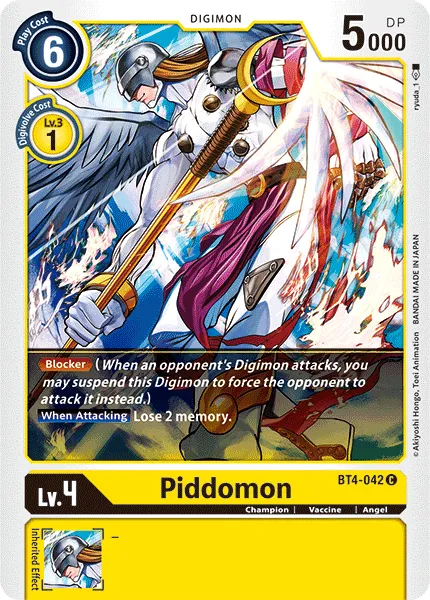Piddomon &mdash; Digimon Card Game card