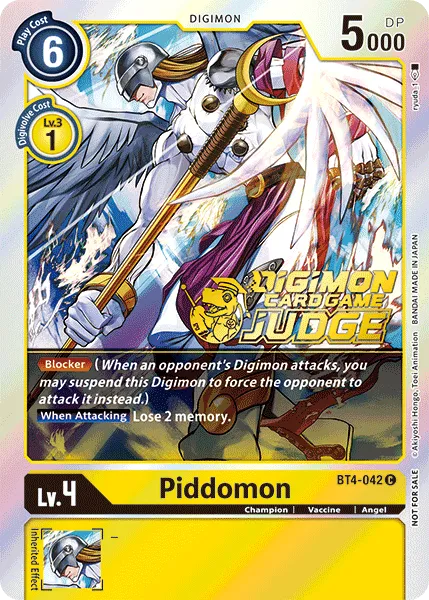Piddomon &mdash; Digimon Card Game card