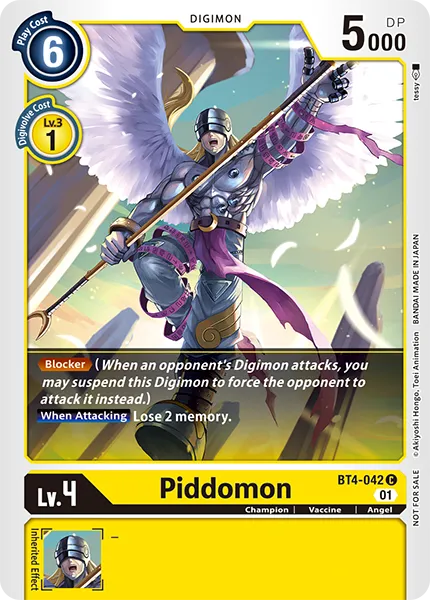 Piddomon &mdash; Digimon Card Game card